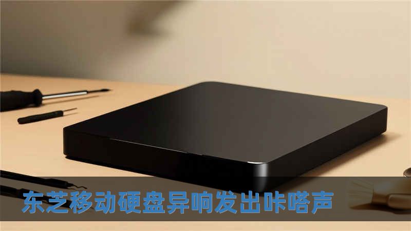 東芝移動硬盤異響發出咔嗒聲