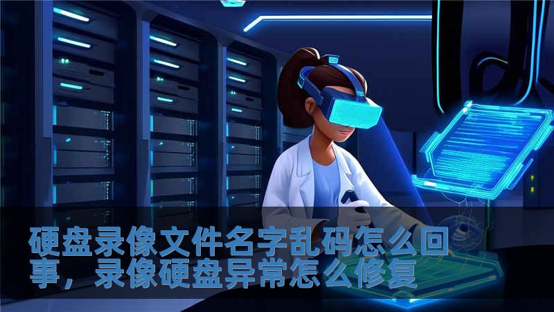 硬盤錄像文件名字亂碼怎么回事，錄像硬盤異常怎么修復