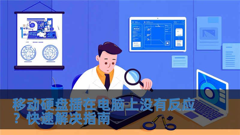 移動硬盤插在電腦上沒有反應？快速解決指南