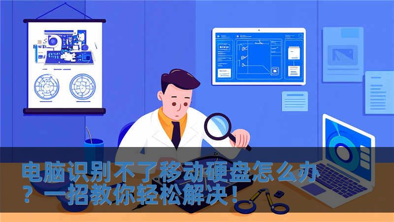 電腦識別不了移動硬盤怎么辦？一招教你輕松解決！
