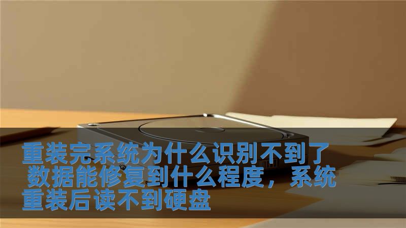 重裝完系統為什么識別不到了 數據能修復到什么程度，系統重裝后讀不到硬盤