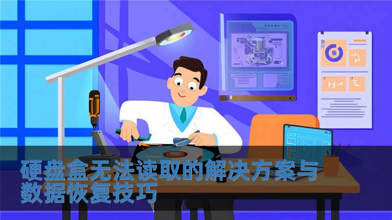 硬盤盒無法讀取的解決方案與數據恢復技巧