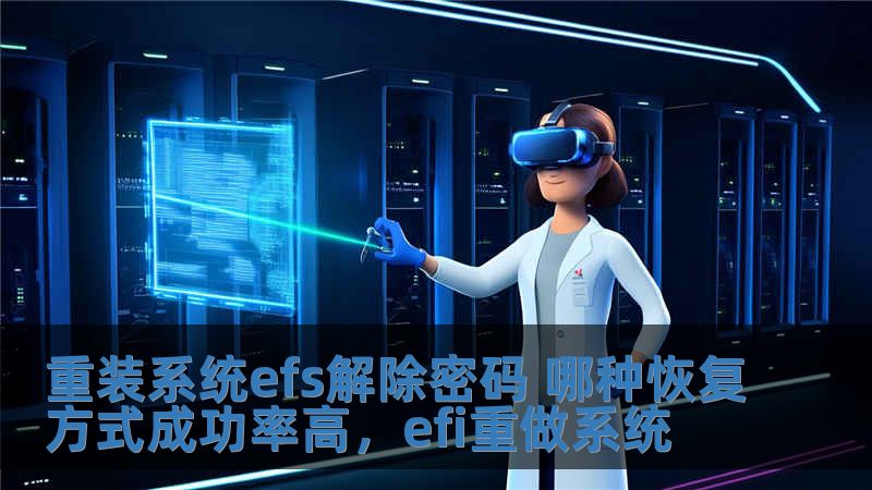 重裝系統efs解除密碼 哪種恢復方式成功率高，efi重做系統
