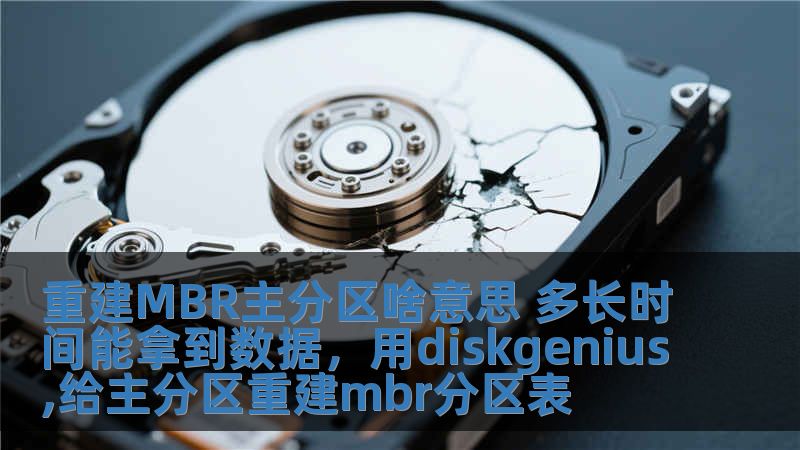 重建MBR主分區啥意思 多長時間能拿到數據，用diskgenius,給主分區重建mbr分區表