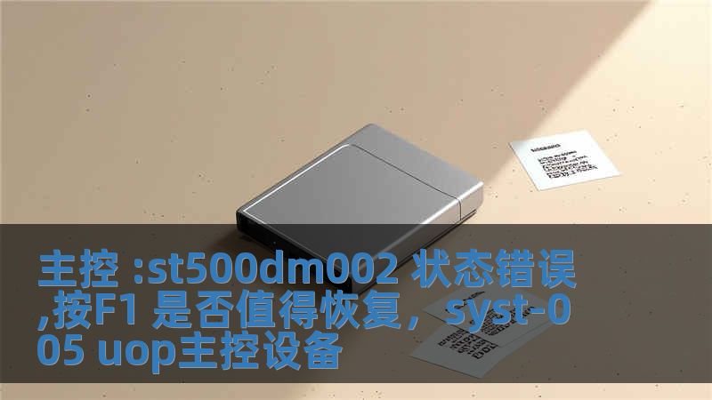 主控 :st500dm002 狀態錯誤,按F1 是否值得恢復，syst-005 uop主控設備