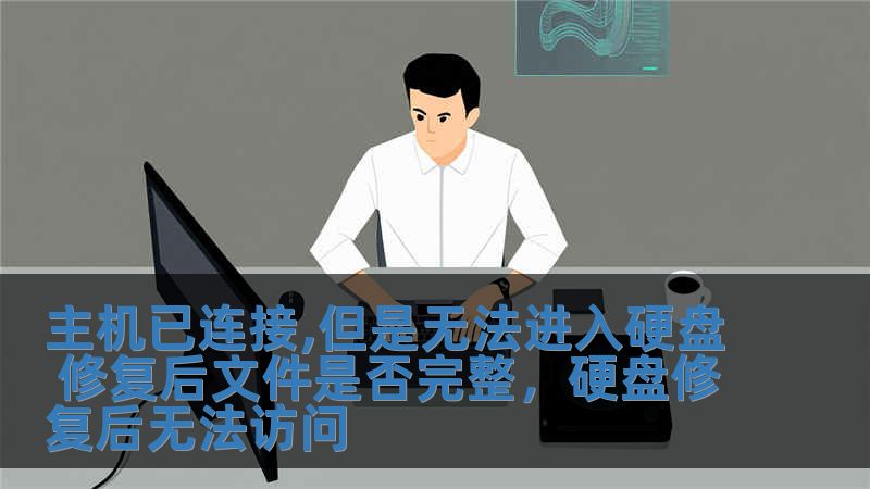 主機已連接,但是無法進入硬盤 修復后文件是否完整，硬盤修復后無法訪問