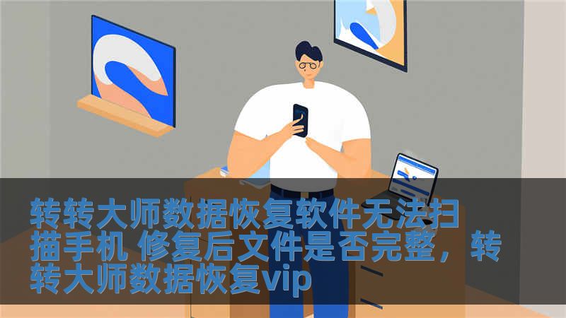 轉轉大師數據恢復軟件無法掃描手機 修復后文件是否完整，轉轉大師數據恢復vip