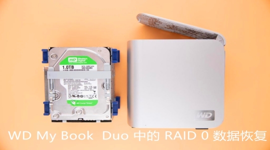 WD My Book  Duo 中的 RAID 0 陣列數(shù)據(jù)恢復(fù)