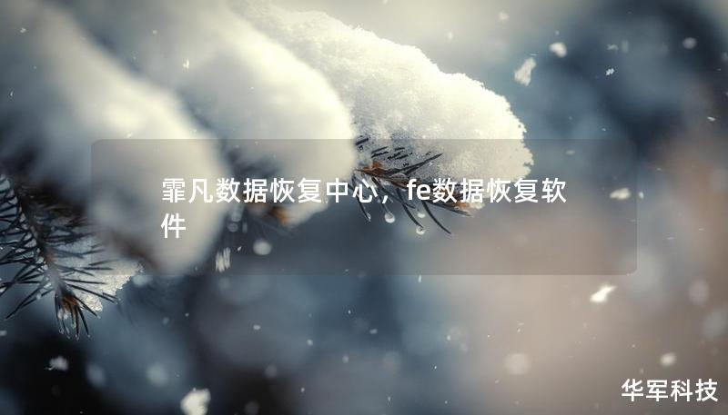 霏凡數(shù)據(jù)恢復(fù)中心，fe數(shù)據(jù)恢復(fù)軟件