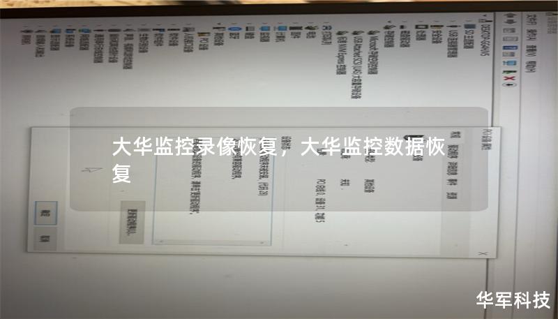 大華監(jiān)控錄像恢復(fù)，大華監(jiān)控?cái)?shù)據(jù)恢復(fù)