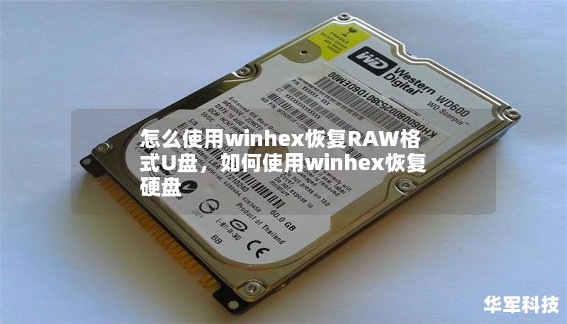 怎么使用winhex恢復(fù)RAW格式U盤，如何使用winhex恢復(fù)硬盤