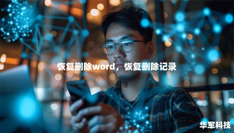 恢復(fù)刪除word，恢復(fù)刪除記錄