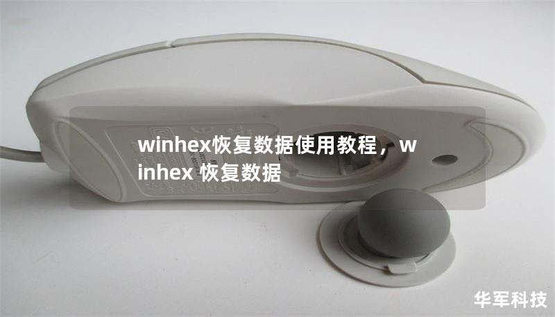 winhex恢復(fù)數(shù)據(jù)使用教程，winhex 恢復(fù)數(shù)據(jù)