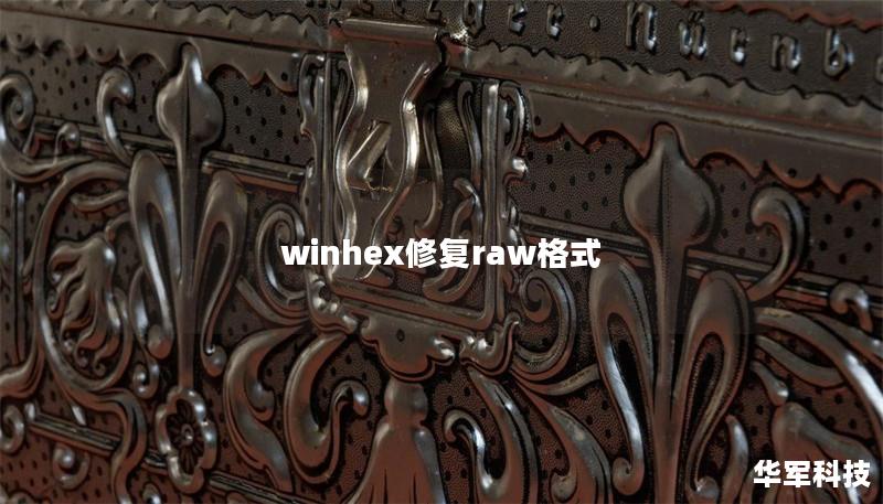 winhex修復(fù)raw格式