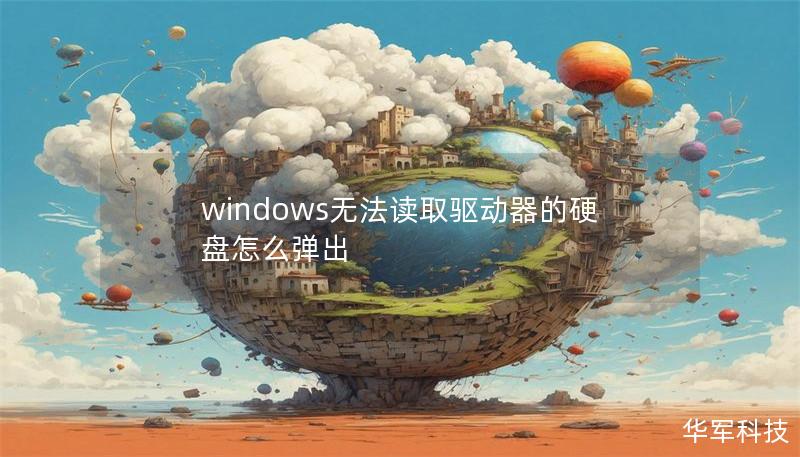 windows無法讀取驅動器的硬盤怎么彈出