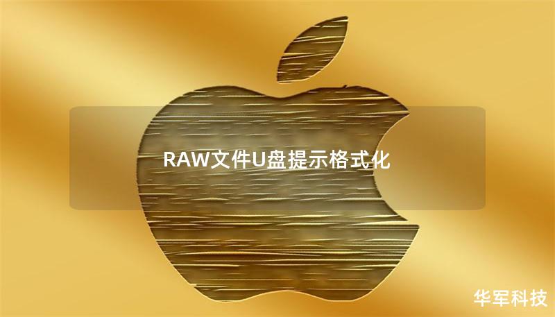 RAW文件U盤提示格式化