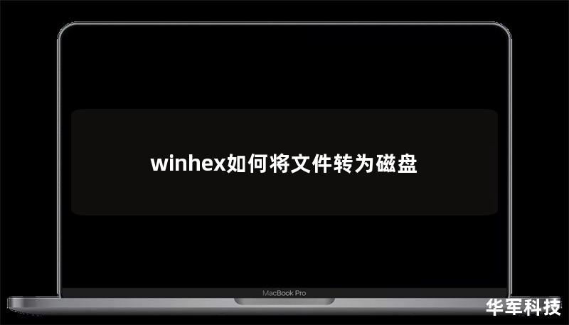 winhex如何將文件轉(zhuǎn)為磁盤