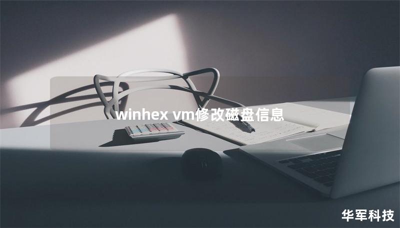 winhex vm修改磁盤信息