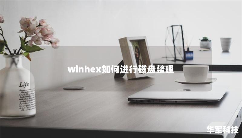 winhex如何進(jìn)行磁盤整理