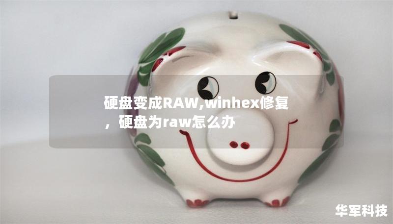 硬盤變成RAW,winhex修復(fù)，硬盤為raw怎么辦